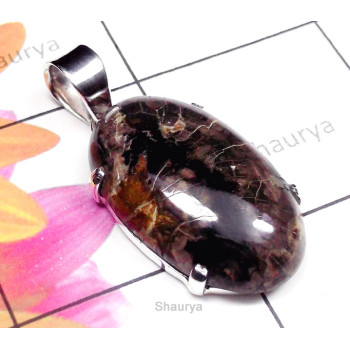 Petrified Wood D - SPS991-Petrified Wood Gemstone Natural Pendant Petrified Wood D - SPS991-Petrified Wood Gemstone Natural Pendant