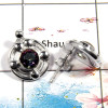 Mystic Cut H - SSE836 - Multi Color Mystic Cut Gemstone 925 Sterling Silver For Girl's Stud Earrings