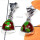 Green copper Turquoise B - SSE998-Exclusive Gemstone Fancy Stud Earring