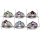 Multi cut O - SVP981-Multi cut faceted gemstone casting Rings
