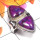 Turquoise Purple A - SDR977-Sterling Silver Semiprecious Gemstone Stylish Rings