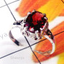 Garnet E - SCR973-925 Manufacturer Exclusive Casting Ring