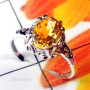 Citrine O - SCR973-925 Manufacturer Exclusive Casting Ring