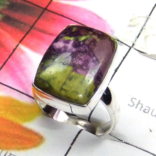 Mohave Stichtite E - MSD994-Mohave Stichtite gems silver Rings Mohave Stichtite E - MSD994-Mohave Stichtite gems silver Rings