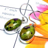 Mohave Stichtite D - MSD997-Wholesale silver Mohave stichtite gems Earring