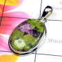 Mohave Stichtite F - MSD999-Semiprecious gems with 925 silver Pendants