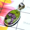 Mohave Stichtite O - MSD999-Semiprecious gems with 925 silver Pendants