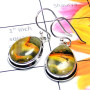Eclipse C - ELD996-925 Sterling silver Eclipse Earrings
