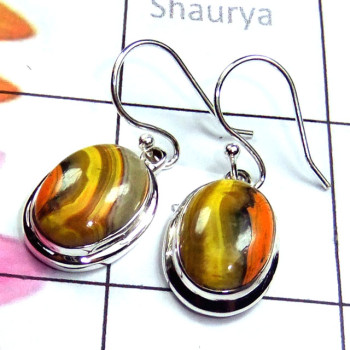 Eclipse C - ELD997-Beautiful Eclipse gems with 925 silver Earring