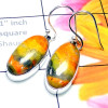 Eclipse O - ELD997-Beautiful Eclipse gems with 925 silver Earring