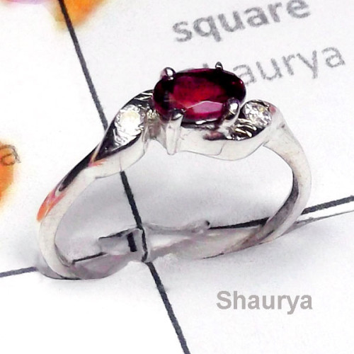 Garnet B - SCR955-Semiprecious Gemstone 925 Manufacturer Casting Ring Garnet B - SCR955-Semiprecious Gemstone 925 Manufacturer Casting Ring