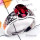 Garnet A - SCR951-925 Sterling Silver Semiprecious Gemstone Casting Ring