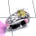 Lemon F - SCR951-925 Sterling Silver Semiprecious Gemstone Casting Ring