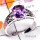 Amethyst cut O - SCR951-925 Sterling Silver Semiprecious Gemstone Casting Ring