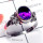 Amethyst A - SDR971-Exclusive Silver Direct Factory Manufacturer Designer Rin