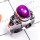 Purple Turquoise B - SDR971-Exclusive Silver Direct Factory Manufacturer Designer Rin