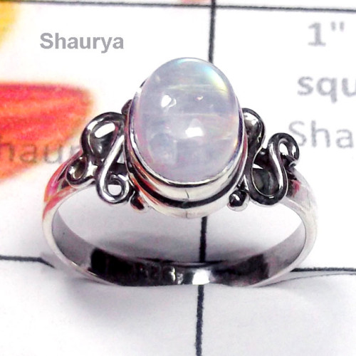 Rainbow E - SDR971-Exclusive Silver Direct Factory Manufacturer Designer Rin