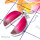 Pink Lace Agate C - SPE990-Pink Lace Agate Plain Silver Sterling Silver Earring