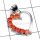 Carnelian cut E - CSP990-Beautiful Casting dedign Heart Pendant