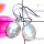 Rainbow B - BZE997- Dynamical silver gems Manufacturer Bejal Earring