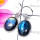 Labradorite O - BZE997- Dynamical silver gems Manufacturer Bejal Earring