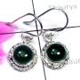 Green Aventurine C - SDE915-925 Manufacturer Small Sterling Silver Wholesale Designer