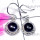 Suzolite D - SDE915-925 Manufacturer Small Sterling Silver Wholesale Designer
