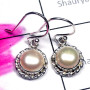 Pearl H - SDE915-925 Manufacturer Small Sterling Silver Wholesale Designer