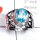 Blue Topaz C - SCR948-925 Sterling Silver Semiprecious Gemstone Stunning Ring