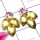 Amethyst O - SGE978-925 Manufacturer Cut Gemstone Gold Plated Earring