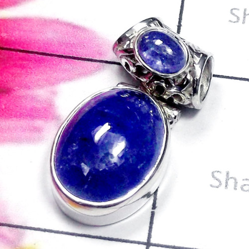 Tanzanite D - SD860-Dynamical silver gems 925 Manufacturer Stunning Pendant
