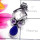 Mix Cut & Cab F - SD859-Sterling Silver Semiprecious Gemstone Designer Pendant