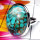 Blue copper Turquoise B - PSR970-Blue Copper Turquoise Gemstone 925 Silver Royal Ring