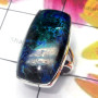 Appetite Blue A - DAB997-Appetite Blue 925 Sterling Silver Plain Ring