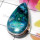 Appetite Blue O - DAB997-Appetite Blue 925 Sterling Silver Plain Ring