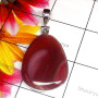 Mookaite C - MKD999-Mookaite Cab 925 Sterling Silver Plain Pendant