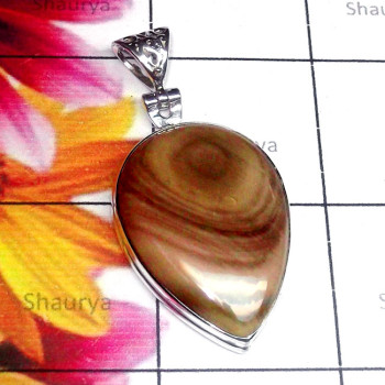 Imperial Jasper O - DIJ999-925 Exclusive Silver Imperial Jasper Gemstone Stunning Pe