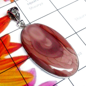 Imperial Jasper D - DIJ999-925 Exclusive Silver Imperial Jasper Gemstone Stunning Pe