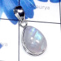 Rainbow I - ISP916-Wholesale silver Rainbow moonstone Pendants Collection