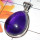Amethyst Cab A - ISP911-Cab Amethyst gems with 925 sterling silver Jewelry