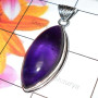 Amethyst cab O - ISP911-Cab Amethyst gems with 925 sterling silver Jewelry