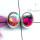 Rainbow Mystic A - SSE988-Superior 925 Sterling Silver Trendy Stud Earring