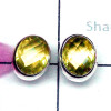 Lemon E - SSE988-Superior 925 Sterling Silver Trendy Stud Earring