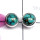 Blue copper Turquoise B - SSE984-Exclusive 925 Silver Trendy Cab Stud Earring