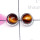 Tiger Eye O - SSE984-Exclusive 925 Silver Trendy Cab Stud Earring