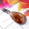 Cacoxenite E - DCX997-Cacoxenite Cab Made in 925 Silver Stunning Pendant