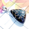 Turtella Jasper - TJD998-Turtella Jasper Cab 925 Sterling Silver Elegant Pendant