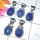 Tanzanite cab A - SVP947- 925 Sterling silver Pendants Value Pack