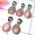 Rodochrosite cab B - SVP947- 925 Sterling silver Pendants Value Pack