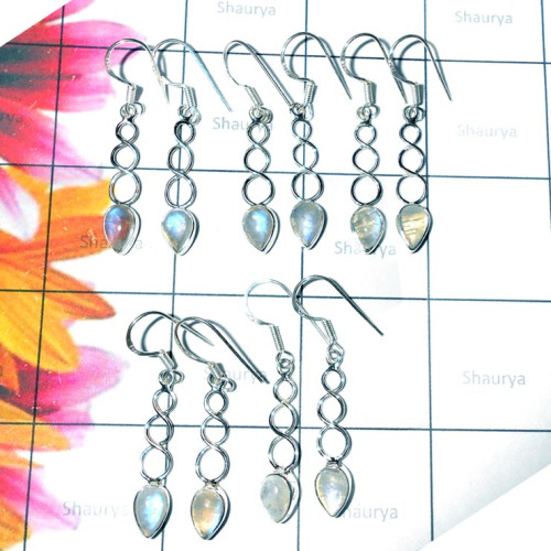 Rainbow Moonstone C - SVP944-Wholesale silver Jewelry Value pack with Citrine Rainbow Moonstone C - SVP944-Wholesale silver Jewelry Value pack with Citrine